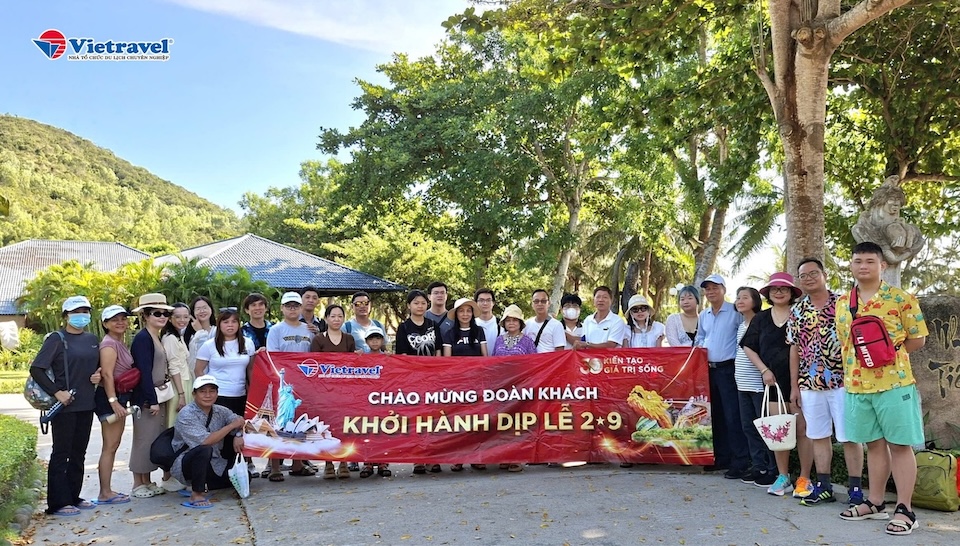 Vietravel phục vụ khoảng 70.000 lượt khách trong kỳ nghỉ Lễ Quốc khánh 2/9