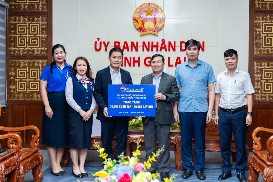 Vietravel chung tay cùng cộng đồng lan tỏa yêu thương, kiến tạo tương lai bền vững