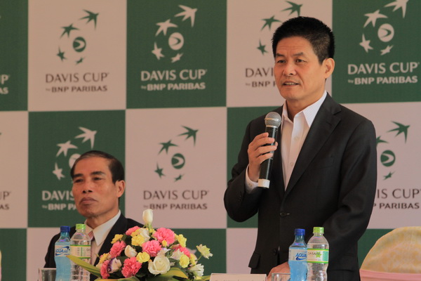 Nhật ký Davis Cup 2014: Ngày 2/4 Họp báo công bố giải