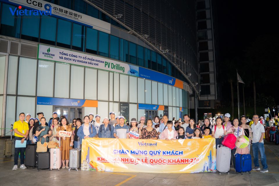 Vietravel ghi nhận đà tăng trưởng tích cực trong mùa du lịch Lễ Quốc khánh 2/9