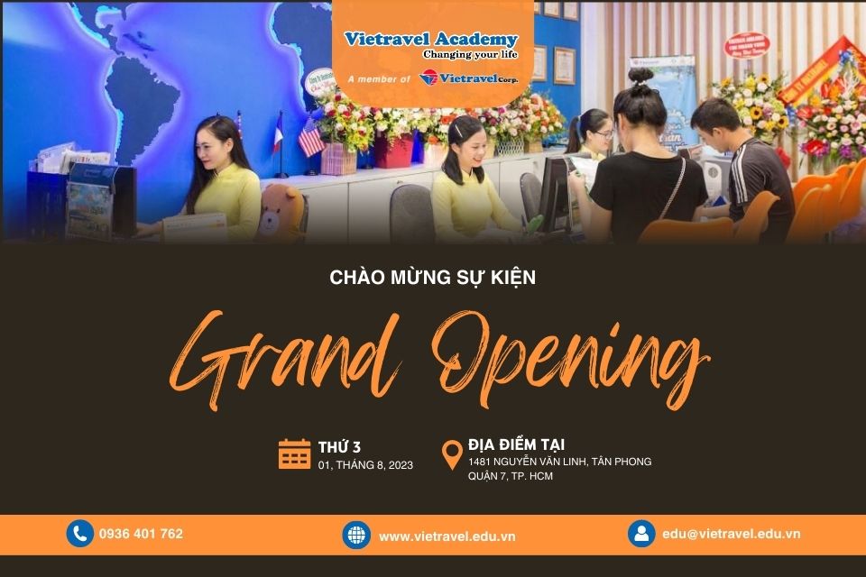 Vietravel Academy khai trương văn phòng Phú Mỹ Hưng Quận 7
