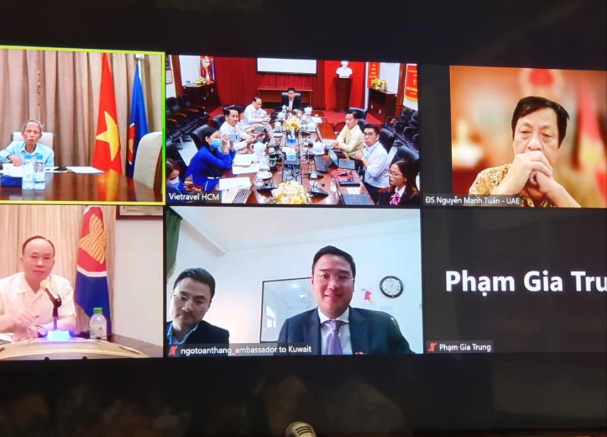 Đại sứ Việt Nam tại các nước thuộc Trung Đông và Tập đoàn Vietravel họp bàn về kế hoạch xúc tiến du lịch Việt Nam tại Trung Đông