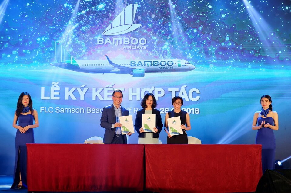 Vietravel ký kết hợp tác với Bamboo Airways và FLC