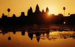 Đón bình minh ở Angkor Wat