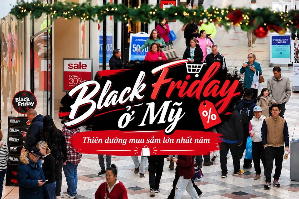 Kinh nghiệm du lịch Mỹ mùa Black Friday 2026 cho tín đồ mua sắm