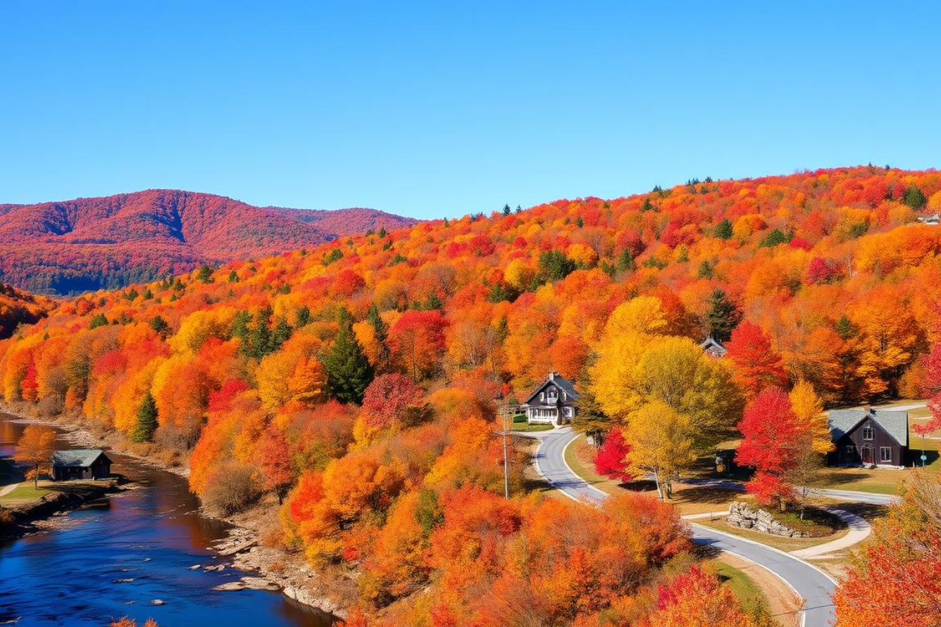 Top 5 địa điểm du lịch mùa thu ở Bắc Mỹ - Chiếc áo lãng mạn bao trùm cả lục địa