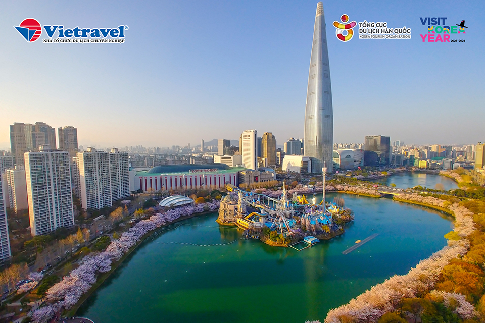 Du lịch Hàn Quốc tháng 4, check-in 4 địa điểm vui chơi giải trí bậc nhất ở Seoul
