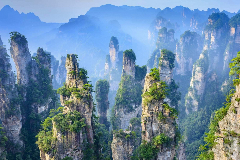 Du lịch Trương Gia Giới: Lạc bước giữa chốn tiên cảnh hùng vĩ của Trung Hoa
