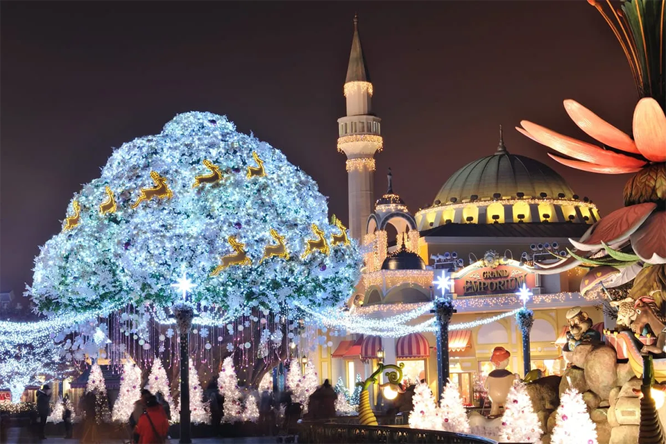Du lịch Everland Hàn Quốc – Thiên đường ánh sáng mùa đông rực rỡ