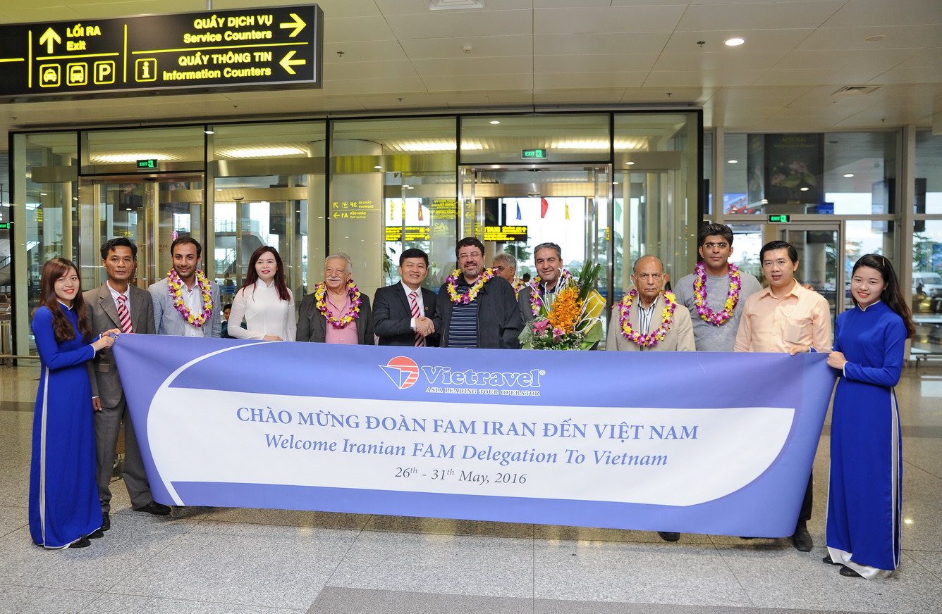 Vietravel organizes Vietnamese Famtrip for delegations from Iran