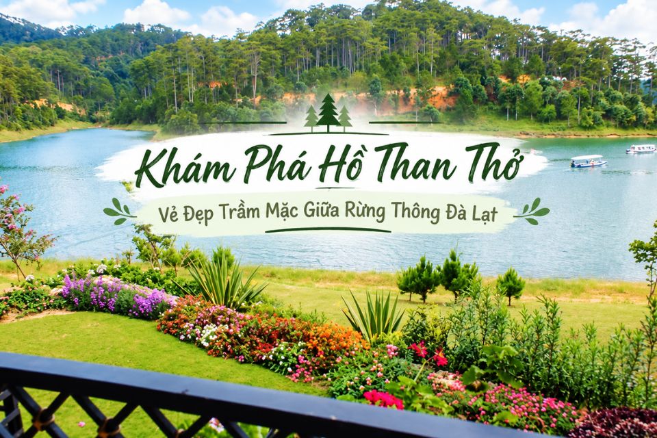 Khám Phá Hồ Than Thở – Vẻ Đẹp Trầm Mặc Giữa Rừng Thông Đà Lạt