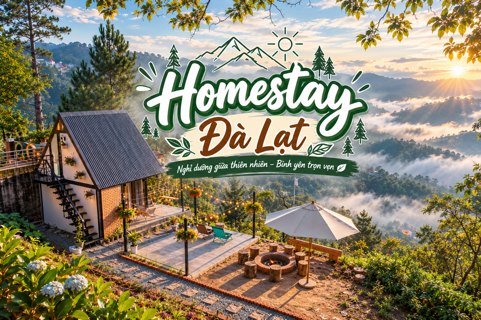 Homestay Đà Lạt: Top 20 chỗ ở đẹp, view chill, giá tốt 2026