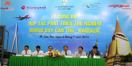 Vietravel tiên phong mở rộng khai thác đường bay Cần Thơ - Bangkok