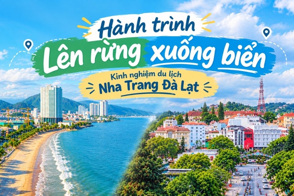 Hành trình lên rừng xuống biển: Kinh nghiệm du lịch Nha Trang Đà Lạt chi tiết
