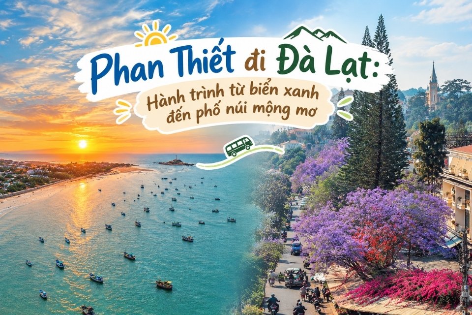 Phan Thiết đi Đà Lạt: Hành trình từ biển xanh đến phố núi mộng mơ