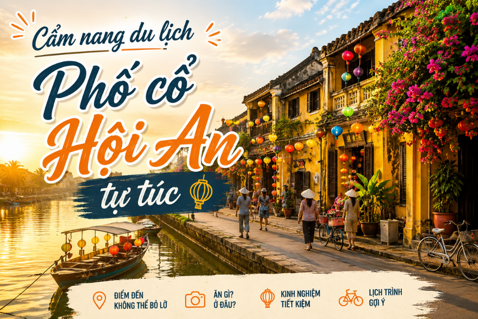 Cẩm nang du lịch Phố cổ Hội An tự túc từ A – Z mới nhất 2026