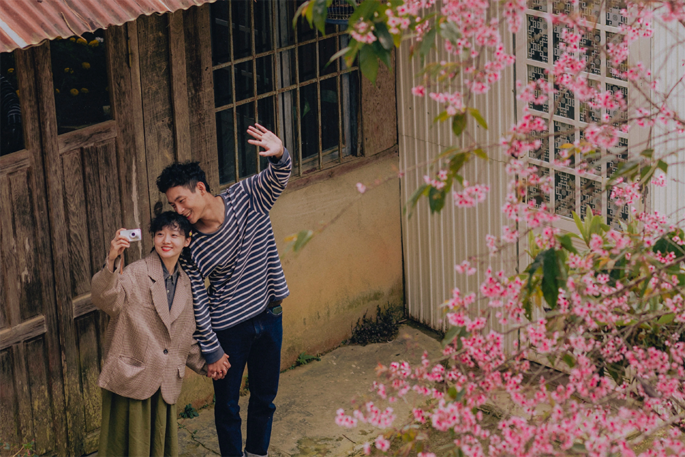 Top những quán cà phê ngắm hoa mai anh đào hot nhất Đà Lạt hiện nay