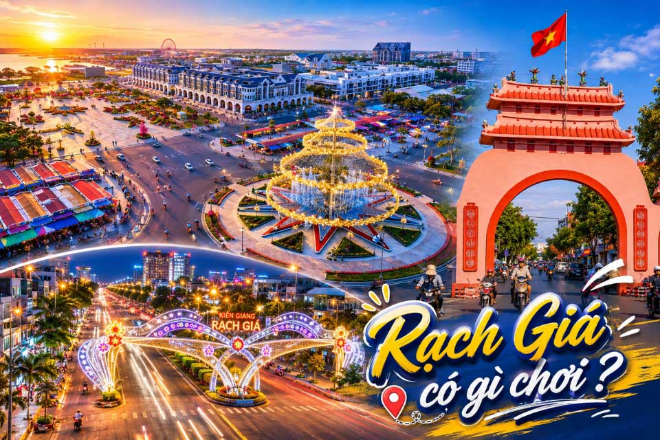 Rạch Giá có gì chơi? Top 15+ điểm đến và trải nghiệm "đáng giá" 2026