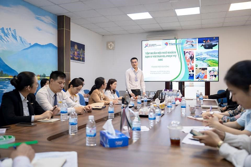 Vietravel - Chi nhánh Đà Nẵng đồng hành cùng Đại hội thể thao học sinh Đông Nam Á lần thứ 13 - Kết nối cùng tỏa sáng