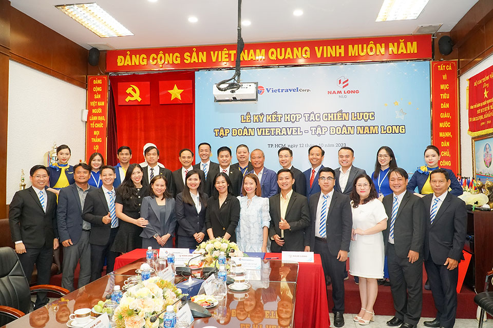Tập đoàn Vietravel và Tập đoàn Nam Long cùng ký kết Biên bản ghi nhớ thỏa thuận hợp tác & phát triển kinh doanh