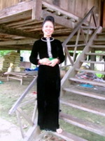 Nét văn hoá trong trang phục phụ nữ Thái Mường Lò 
