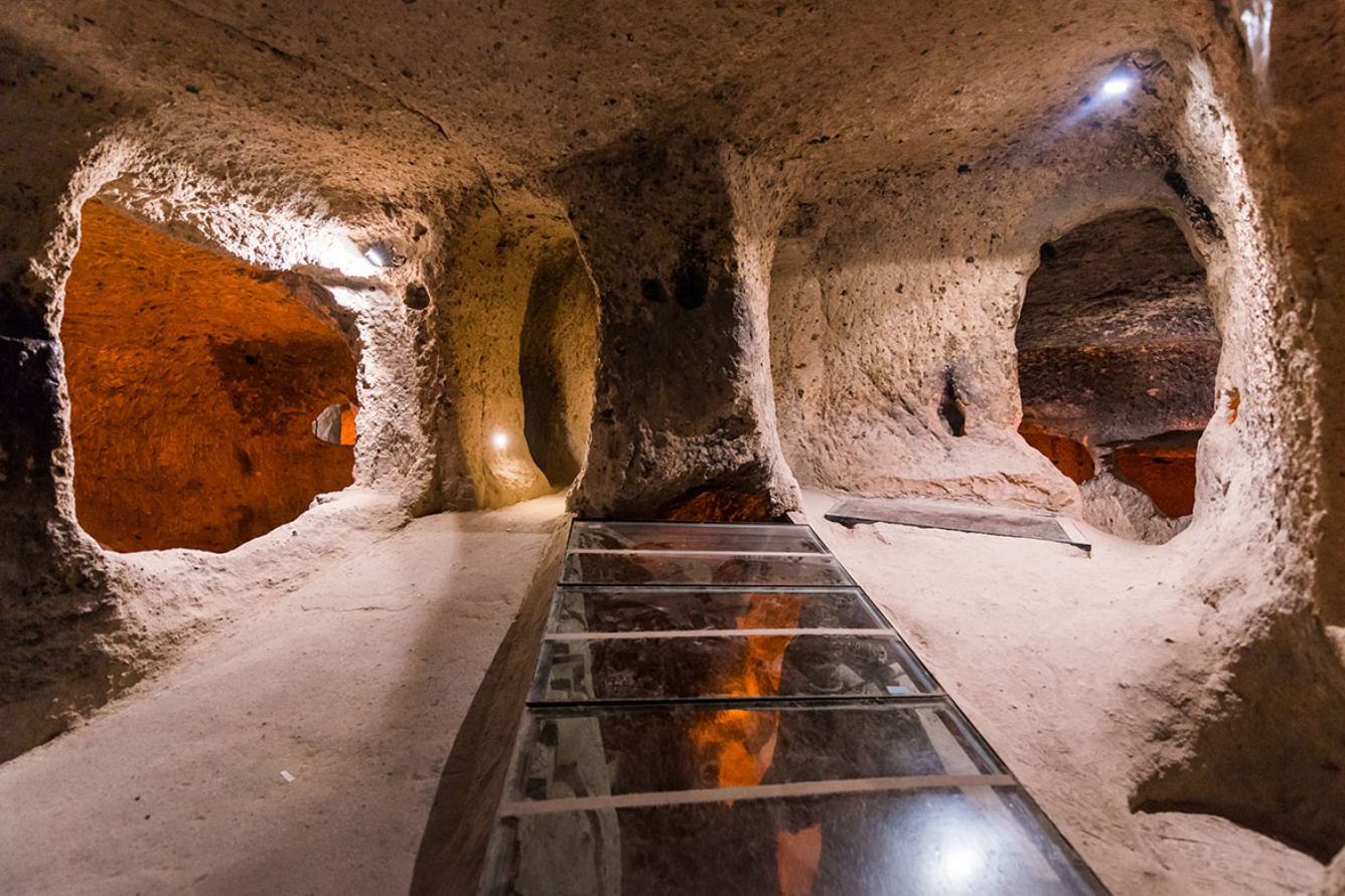 Tham quan thành phố ngầm Kaymakli hành trình khám phá kỳ quan dưới lòng đất ở Cappadocia