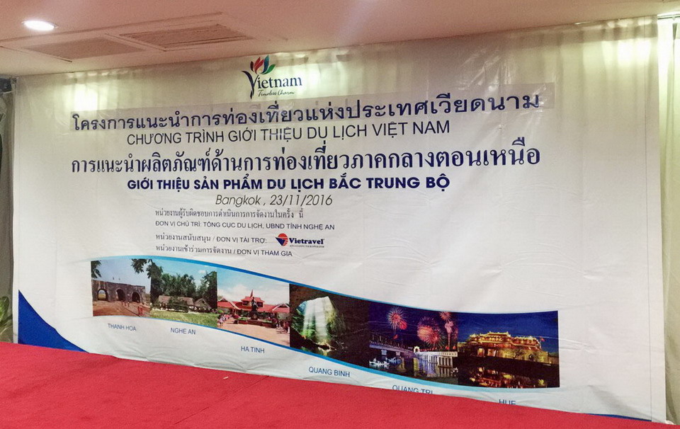 Vietravel Vinh tham gia xúc tiến du lịch tại hội thảo Thái Lan