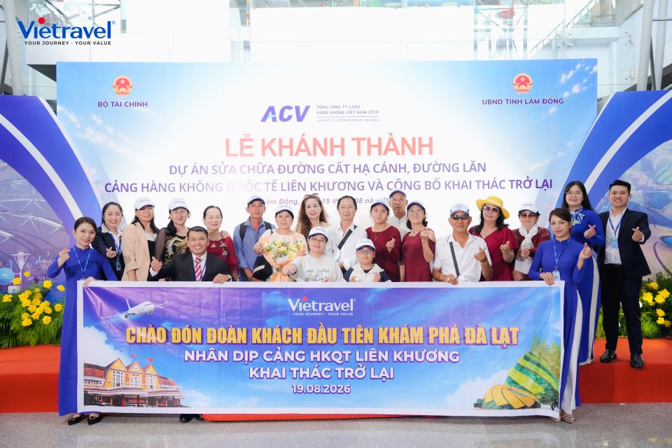 Cảng hàng không quốc tế Liên Khương kết nối trở lại, mở rộng không gian phát triển du lịch Đà Lạt - Lâm Đồng