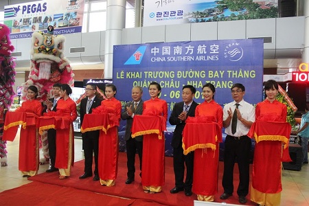 Vietravel Nha Trang tiếp đoàn đại diện hãng hàng không China Southern Airlines