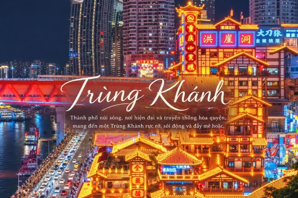 Kinh nghiệm du lịch Trùng Khánh từ A-Z: Khám phá thành phố 8D