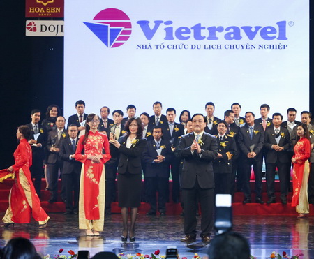 Vietravel tự hào đạt “Thương hiệu quốc gia” năm 2014