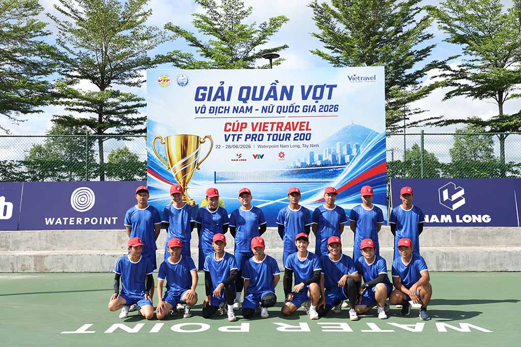 Vietravel nhà tài trợ kim cương của VTF Pro Tour 200 – Đồng hành nâng tầm quần vợt Việt Nam