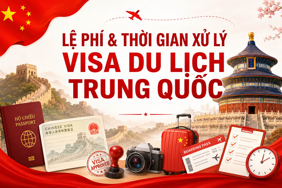 Xin visa du lịch Trung Quốc thủ tục gồm những gì? Các loại và chi phí
