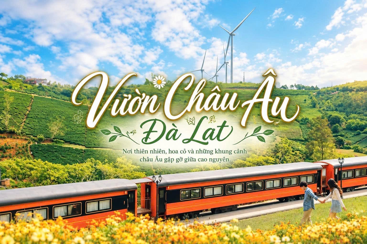 Vườn Châu Âu Đà Lạt (Euro Garden) - Góc trời Tây giữa phố núi
