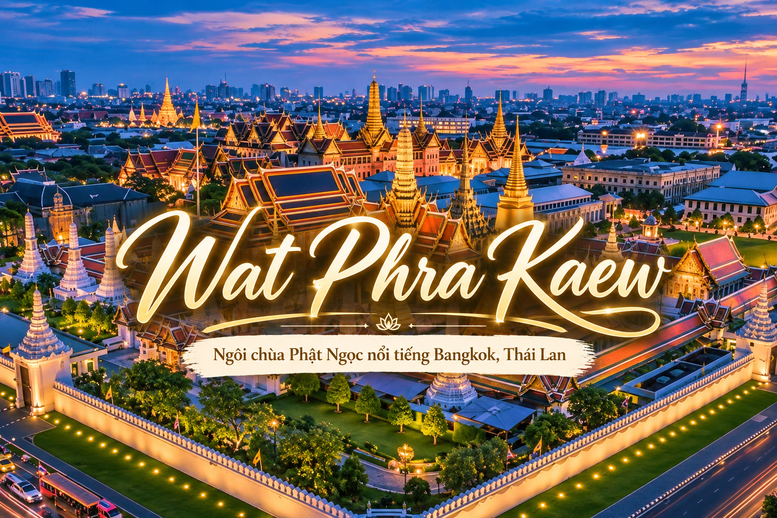 Wat Phra Kaew: Kinh nghiệm tham quan chùa Phật Ngọc nổi tiếng Bangkok